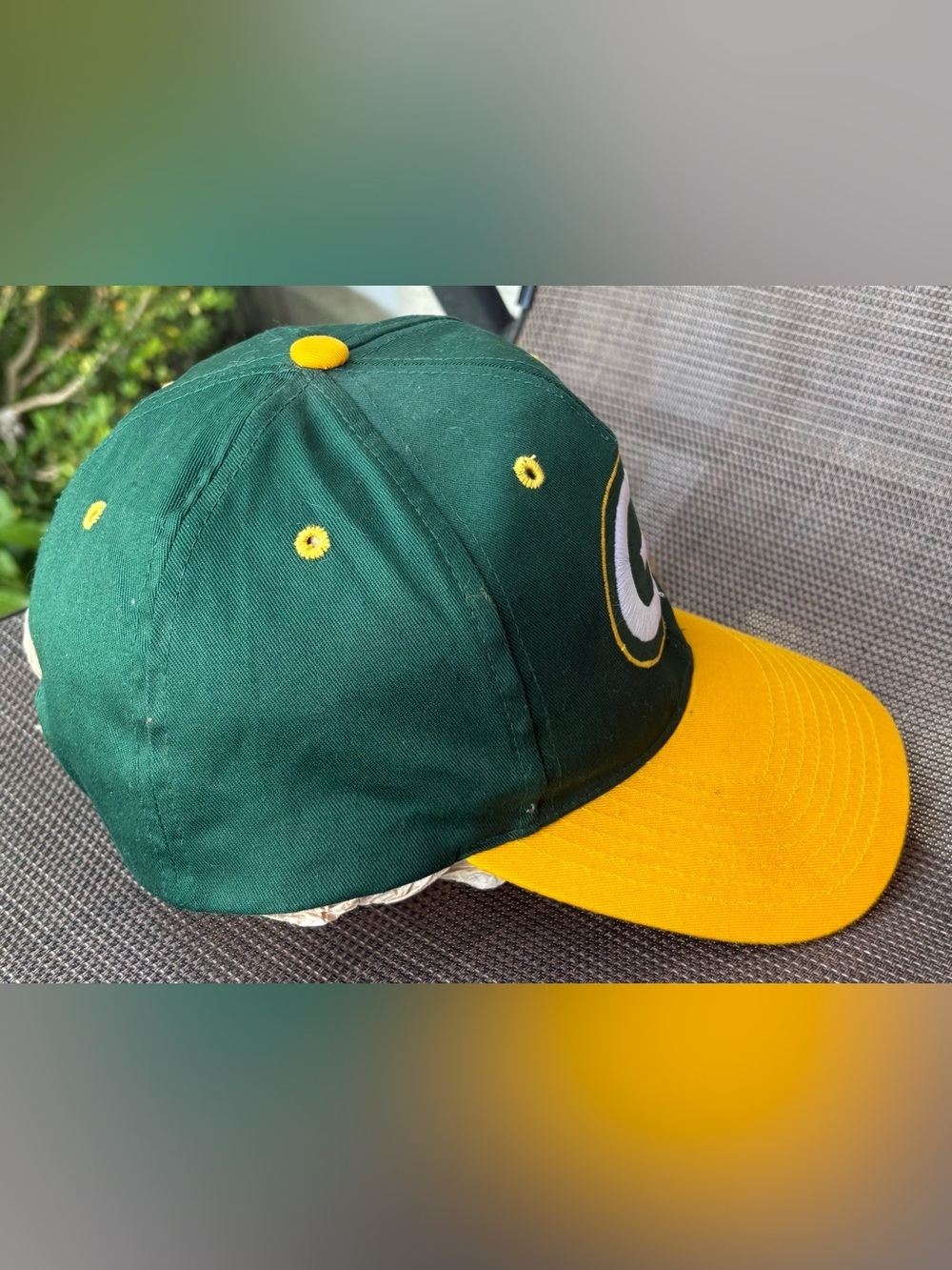 Vintage 90’s Twins Enterprise Green Bay Packers NFL Football SnapBack Hat OSFA - Picture 4 of 8